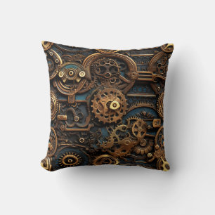 Steampunk Gears-Sierkussen Kussen