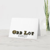 Steampunk Gears Victorian Enregistrer la carte de (Dos)