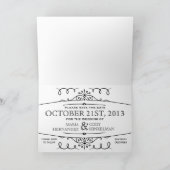 Steampunk Gears Victorian Enregistrer la carte de (Intérieur)