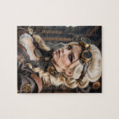 Steampunk geïnspireerde grafische puzzel (Horizontaal)