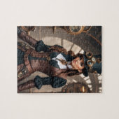 Steampunk geïnspireerde grafische puzzel legpuzzel (Horizontaal)