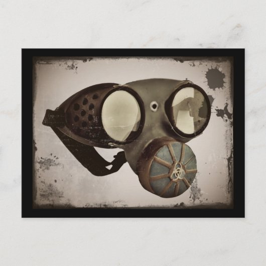 Steampunk Geïnspireerde oggles Briefkaart (Voorkant)