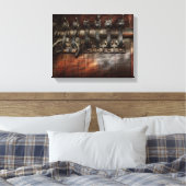 Steampunk - Gemotoriseerd Canvas Afdruk (Insitu (Slaapkamer))