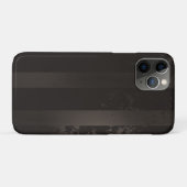 Steampunk gestreepte bruine achtergrond Case-Mate iPhone case (Achterkant (horizontaal))