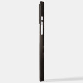 Steampunk gestreepte bruine achtergrond iPhone hoesje (Linkerkant)