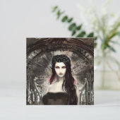 Steampunk Gevallen Engel | Donkere kunst (Staand voorkant)