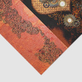 Steampunk, geweldig hart tissuepapier (Detail)