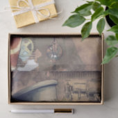 Steampunk Giraffe Tissuepapier (Geschenk)