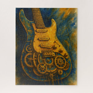 Steampunk gitaar puzzel