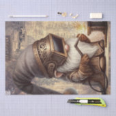 Steampunk Gnome Tissuepapier (Craft)