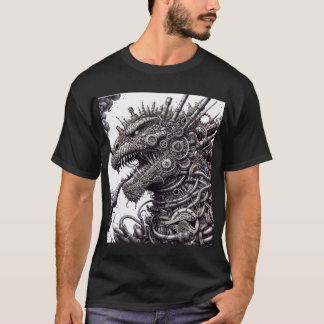 Steampunk Godzilla T-shirt