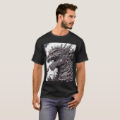 Steampunk Godzilla T-shirt (Voorkant volledig)