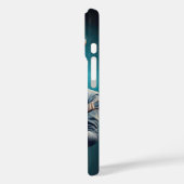 Steampunk Golden Retriever hond speelt gitaar Case-Mate iPhone Case (Achterkant / Links)