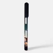 Steampunk Golden Retriever hond speelt gitaar Case-Mate iPhone Case (Achterkant / Rechts)