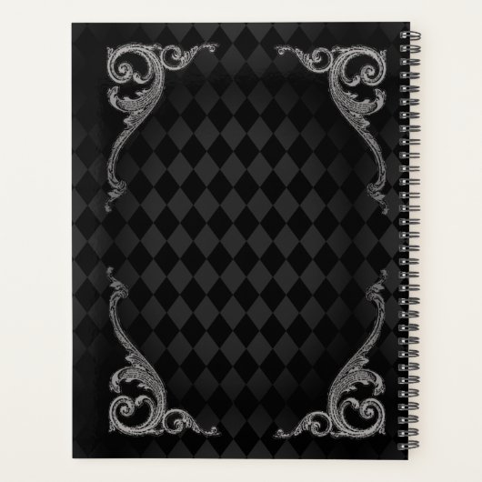 Steampunk Goth Monogrammé (Dos)