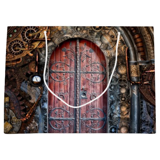 Steampunk Gothic-deur Groot Cadeauzakje (Voorkant)