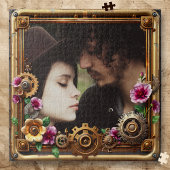 Steampunk Gothic Romantic Photo Personalized Legpuzzel