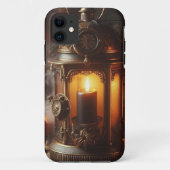 Steampunk Halloween Black Lantern Case-Mate iPhone Case (Achterkant)
