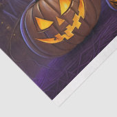 Steampunk Halloween Jack the Pumpkin King Tissuepapier (Detail)