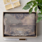 Steampunk Halloween Owl Tissuepapier (Geschenk)