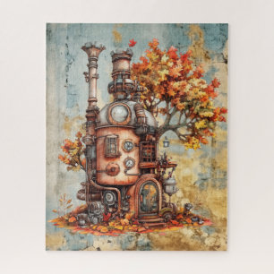 Steampunk Halloween Puzzle Legpuzzel