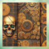 Steampunk Halloween venster Cling Raamsticker (Vel 3)