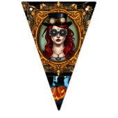 Steampunk Halloween Vlaggetjes (Derde vlag)