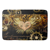 Steampunk hart badmat (Voorkant)