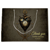 Steampunk hart, groot cadeauzakje (Voorkant)