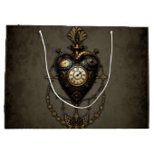 Steampunk hart, groot cadeauzakje (Achterkant)