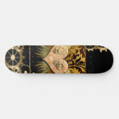 Steampunk hart skateboard (Horizontaal)