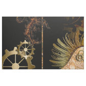 Steampunk hart stof (Fat Quarter)