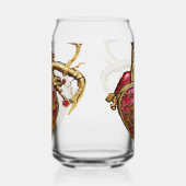 Steampunk Heart Anatomical Rubies and Gears (Droite)