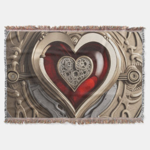 Steampunk Heart - Intrinsieke mechanische liefde Deken