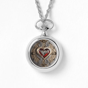 Steampunk Heart - Intrinsieke mechanische liefde Horloge