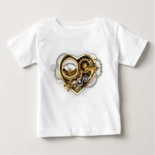 Steampunk Heart met een manometer