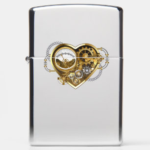 Steampunk Heart met een manometer