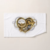 Steampunk Heart met een manometer Bad Handdoek (Handdoek)