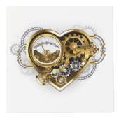Steampunk Heart met een manometer Kubus (Rechts)