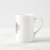 Steampunk Heart met een manometer Porselein Kop (Rechts)