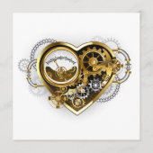 Steampunk Heart met een manometer Programma (Voorkant)