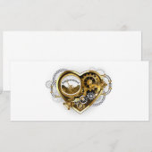 Steampunk Heart met een manometer Programma (Voorkant / Achterkant)