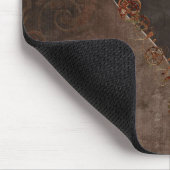 Steampunk Heart Muismat (Hoek)