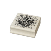 Steampunk Heart Stamp – Gear & Clockwork Rubberstempel (Stempel)