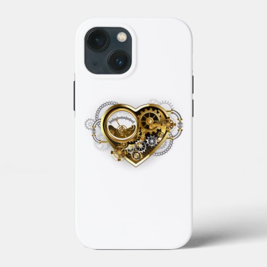 Steampunk Heart with a Manometer Case-Mate iPhone Case (Achterkant)