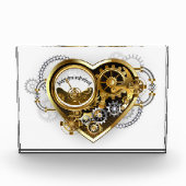 Steampunk Heart with a Manometer Fotoblokken (Voorkant)