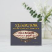 Steampunk heeft briefkaart nodig (Staand voorkant)