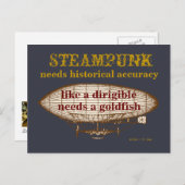 Steampunk heeft briefkaart nodig (Voorkant / Achterkant)