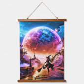 SteamPunk heksen Hangend Wandkleed (Voorkant)