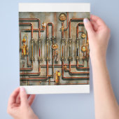 Steampunk - Het smeermiddelspruitstuk Flyer (Hand)